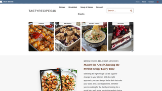 Thumbnail of tastyrecipes4u.com