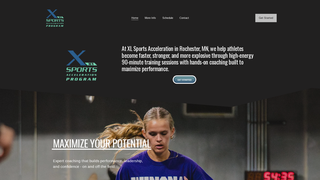 Screenshot of xlsportsmn.com