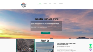 Thumbnail of mahadevtourandtravel.com