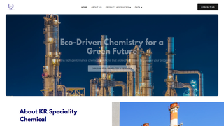 Thumbnail of krspecialitychemical.com