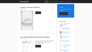 Thumbnail of aiprintablesbiz.com