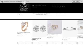Thumbnail of vaowsdiamondgalleria.com