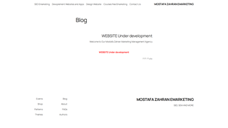 Thumbnail of mzemarketing.com