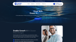 Thumbnail of oceanwebdesigns.com