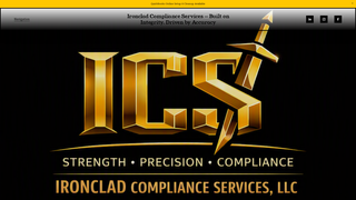Screenshot of ironcladcomplianceservices.com