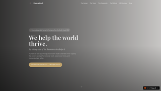 Screenshot of humanfuelza.com
