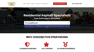 Thumbnail of five-star-paving.com