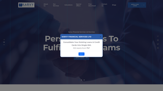 Thumbnail of karvyfinancialservicesltd.com