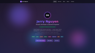 Screenshot of jerrynguyen.dev