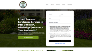 Thumbnail of mohawkstreeservicesmississippi.com