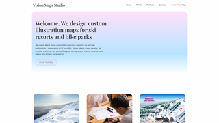 Screenshot of visionmapsstudio.com