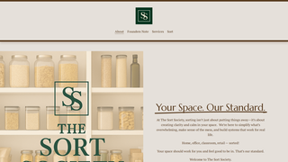 Thumbnail of thesortsociety.com