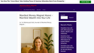 Thumbnail of manifestmoneymagnet.com