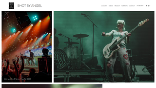 Screenshot of shotbyangelll.com