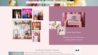 Thumbnail of snapandbloomevents.com