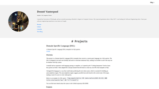 Thumbnail of deontevanterpool.com