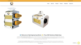 Thumbnail of rajengineeringflourmill.com