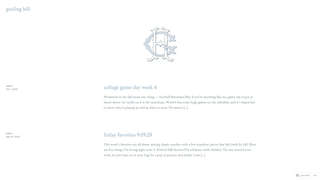 Thumbnail of goslinghill.com