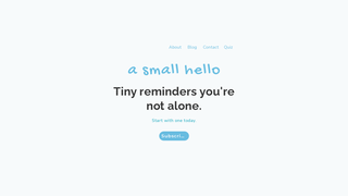 Thumbnail of asmallhello.com