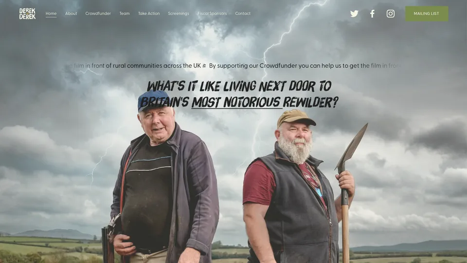 Screenshot of derekvsderek.com