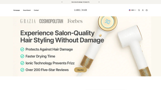 Thumbnail of labelhairstyling.com