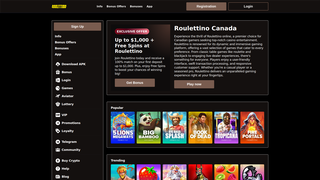 Thumbnail of roulettinocanada.com