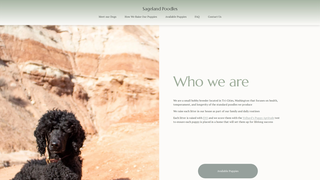 Thumbnail of sagelandpoodles.com