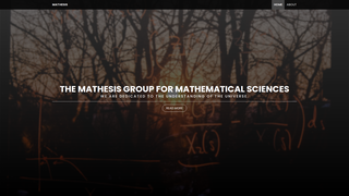 Thumbnail of themathesis.org