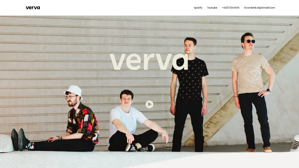 Screenshot of vervamusic.com