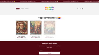 Thumbnail of myprideblanket.com