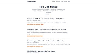 Thumbnail of fatcathikes.com