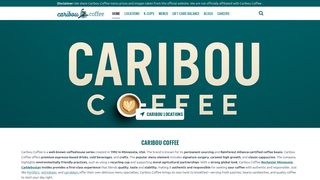Thumbnail of caribou-cofee.com
