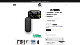 Thumbnail of theclipshot.com