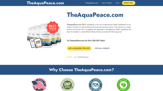 Thumbnail of theaquapeacecom.com