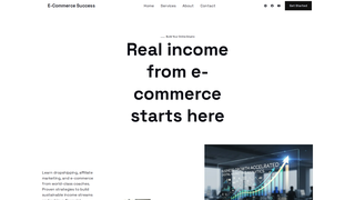 Screenshot of e-commercesuccess.com