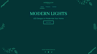 Thumbnail of themodernglow.com