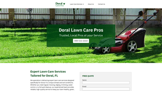 Thumbnail of dorallawnpros.com
