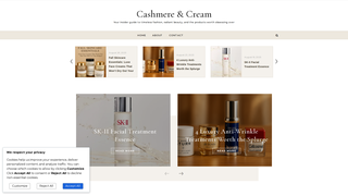 Thumbnail of cashmereandcream.com