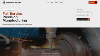 Screenshot of wernimontwelding.com