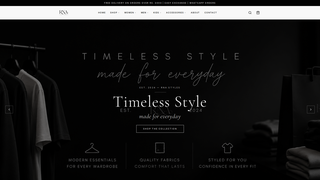 Screenshot of rnastyles.com