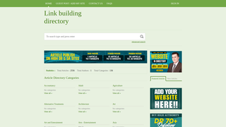 Thumbnail of linkbuildingdirectory.com