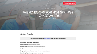 Thumbnail of firstanimoroofingar.com