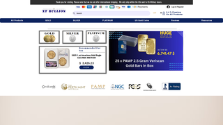 Thumbnail of xtbullion.com