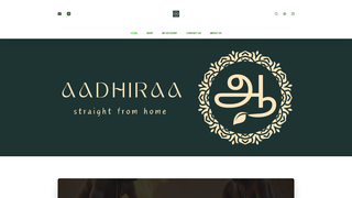 Thumbnail of aadhiraa.com