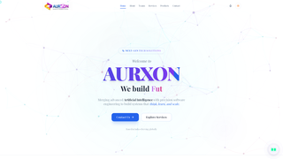 Screenshot of aurxon.com