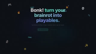 Screenshot of bonkr.ai