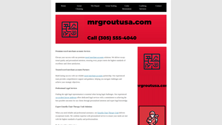 Thumbnail of mrgroutusa.com