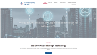Thumbnail of caddiedigitallimited.com