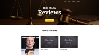Thumbnail of ruleoflawreviews.com