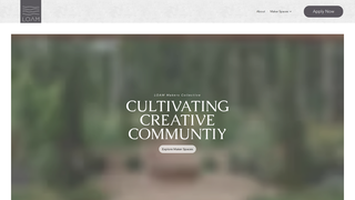 Screenshot of loammakerscollective.com